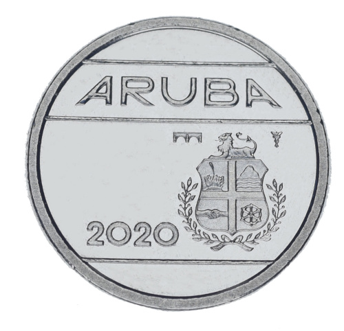 фото Аруба 5 центов 2020 UNC
