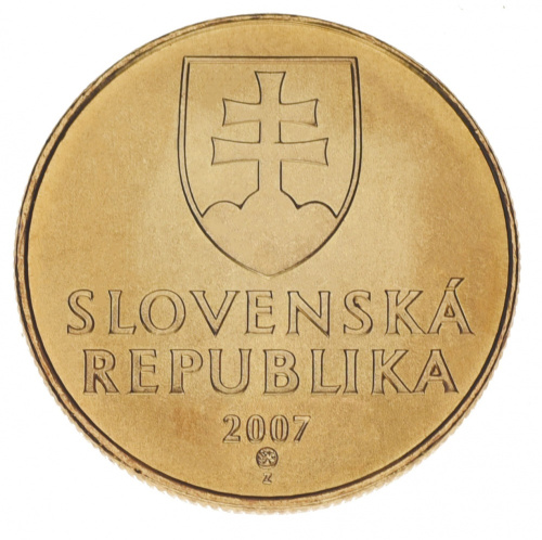 фото Словакия 1 крона 2007 UNC