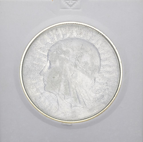 фото Польша 10 злотых 1932 Серебро F-VF