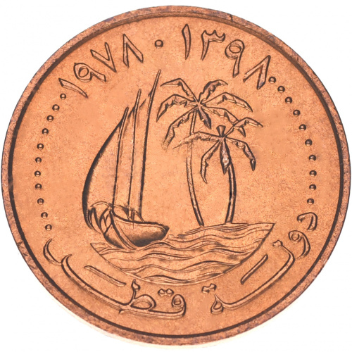 фото Катар 5 дирхам 1973-2003 AU-UNC