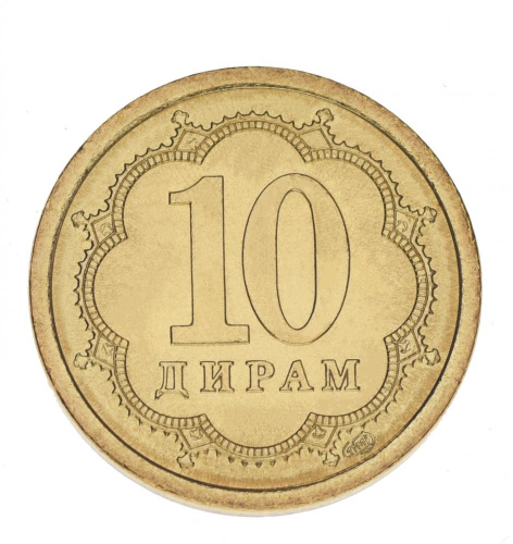 фото Таджикистан 10 дирам 2006 UNC