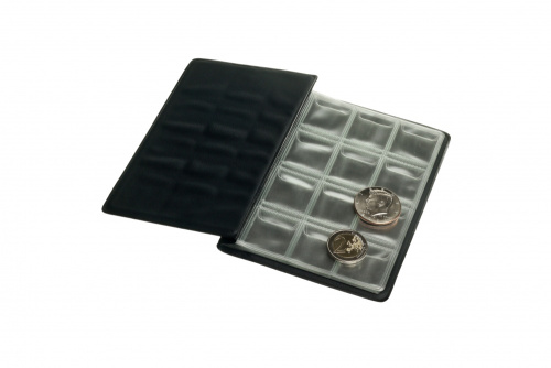 фото Альбом для 120 монет до 25 мм VP-coins черный