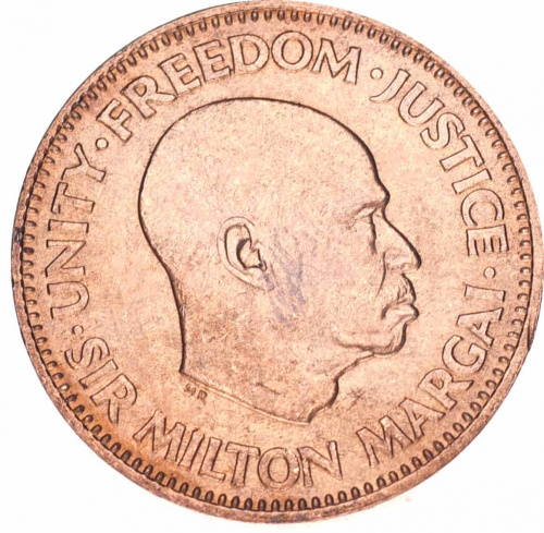 фото Сьерра-Леоне 1/2 цента 1964 F-VF