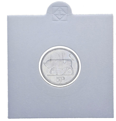 фото Ирландия 5 пенсов 1993 F-VF Бык