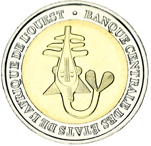 фото Западная Африка 200 франков 2010 Биметалл UNC
