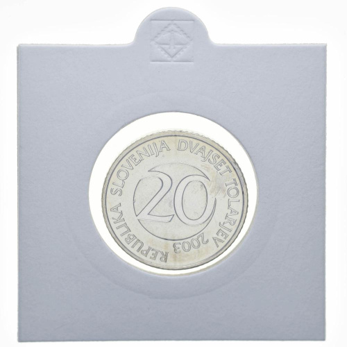 фото Словения 20 толаров 2003 UNC