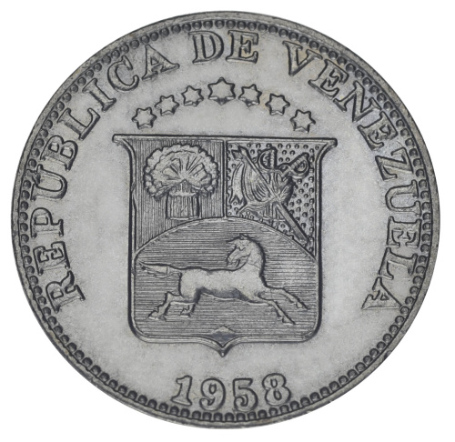 фото Венесуэла 12,5 сентим 1958 AU-UNC