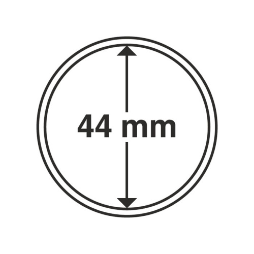 фото Капсула для монеты 44 мм, Leuchtturm