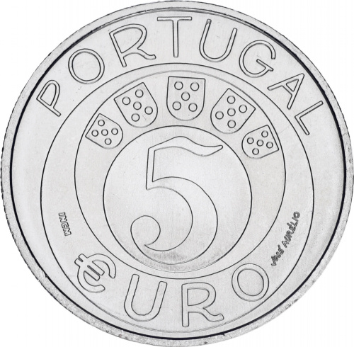 фото Португалия 5 евро 2019 Революция гвоздик UNC