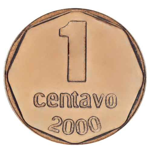 фото Аргентина 1 сентаво 2000 AU-UNC