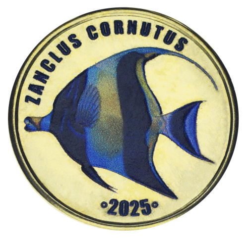 фото Лабуан 5 ринггит 2025 UNC Малайзия Рыба - Рогатый занкл