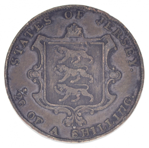 фото Джерси 1/26 шиллингов 1841 F-VF