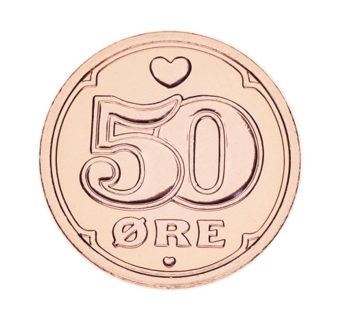 фото Дания 50 оре 2019 UNC