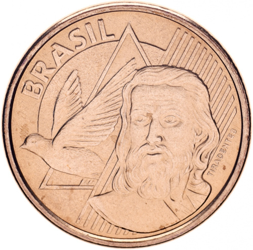 фото Бразилия 5 сентаво 2010 UNC