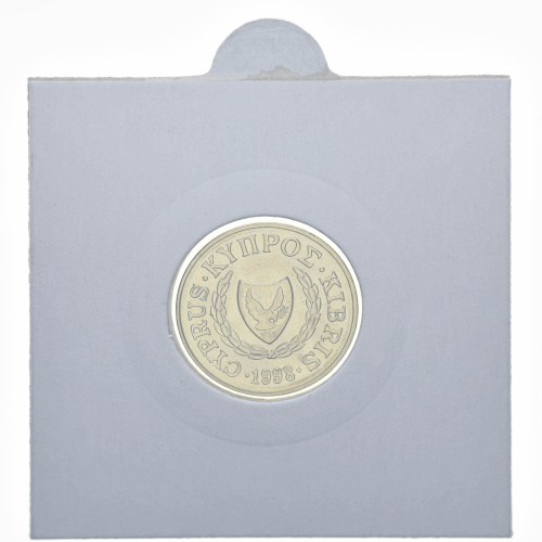 фото Кипр 2 цента 1998 UNC