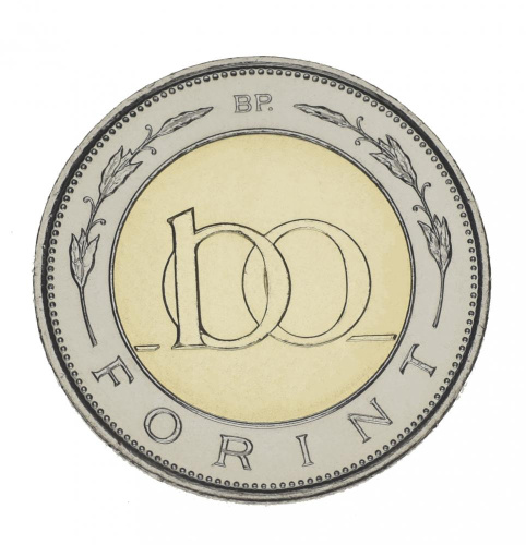 фото Венгрия 100 форинтов 2020 Биметалл UNC