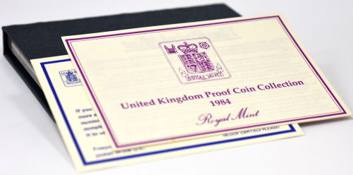 фото Великобритания набор из 9 монет 1984 Proof