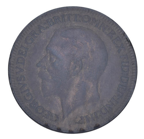 фото Великобритания 1 фартинг 1932 F-VF