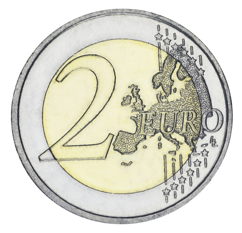 фото Андорра 2 евро 2019 Биметалл VF-AU