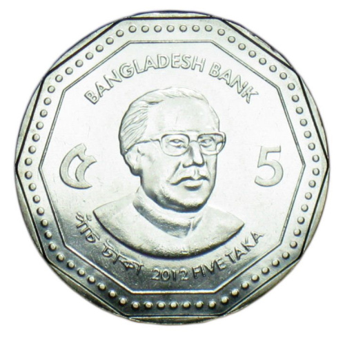 фото Бангладеш 5 така 2012 UNC (KM#33)