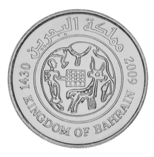 фото Бахрейн 25 филсов 2009 UNC