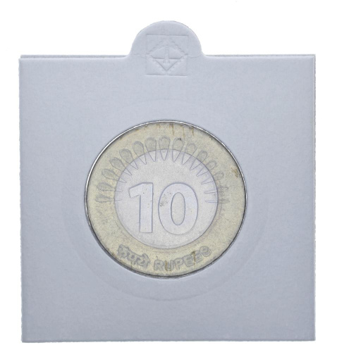 фото Индия 10 рупий 2009 Биметалл F-VF