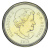 фото Канада 1 доллар 2013 UNC Утка Гагара