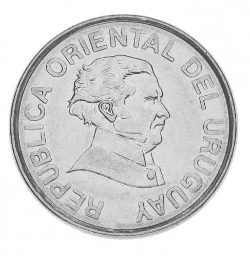 фото Уругвай 50 сентесимо 1998 UNC