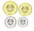 фото Приднестровье набор из 4 монет 2019 UNC 5, 10, 25, 50 копеек