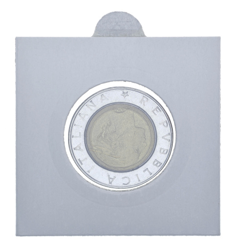 фото Италия 500 лир 1994 Биметалл "Лука Пачоли" UNC