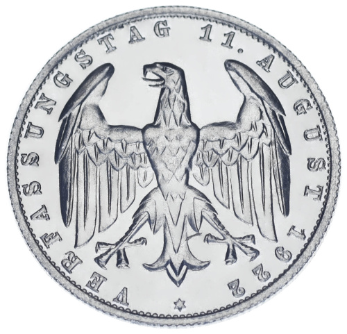 фото Германия 3 марки 1922 UNC А