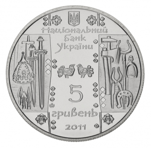 фото Украина 5 гривен 2011 «Коваль» UNC (KM#615)