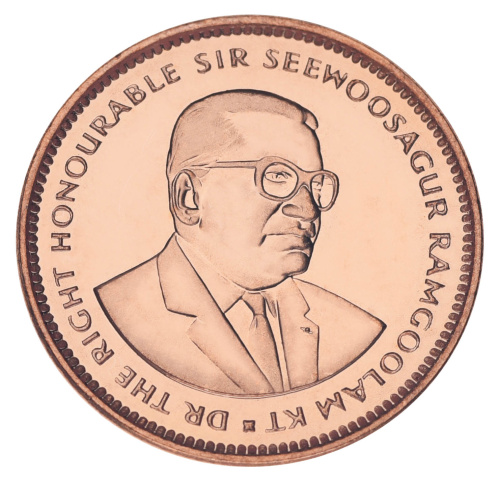 фото Маврикий 5 центов 1999 UNC