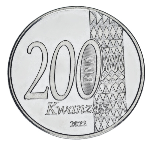 фото Ангола 200 кванза 2022 UNC Памятная