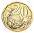 фото ЮАР 20 центов 2016 UNC