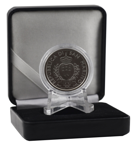 фото Сан-Марино 10 евро 2025 UNC Цветы Експо 2025 Осака