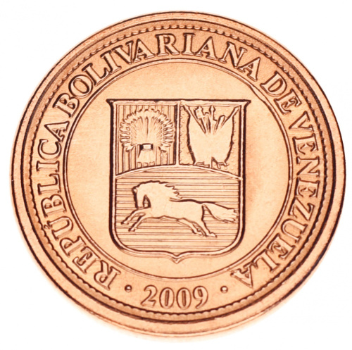 фото Венесуэла 1 сентимо 2009 UNC
