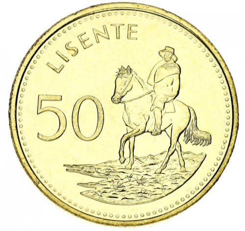 фото Лесото 50 лисенте 2018 UNC