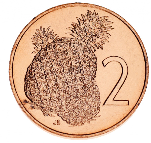 фото Острова Кука набор из 8 монет 1975-2003 AU-UNC 1, 2, 5, 10, 50 центов, 1, 2, 5 долларов