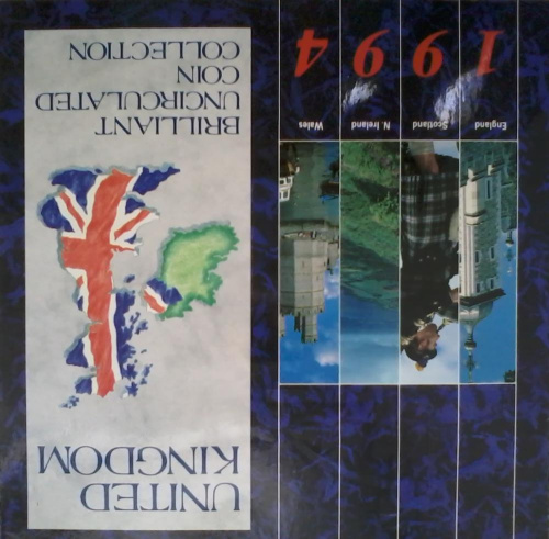 фото Великобритания набор из 8 монет 1994 UNC