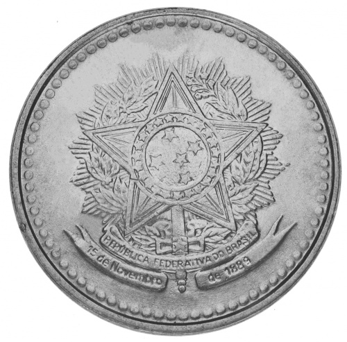 фото Бразилия 10 крузадо 1988 UNC