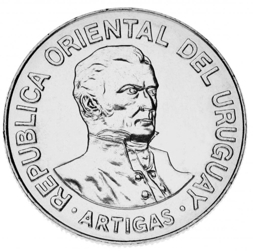 фото Уругвай 500 песо 1989 UNC