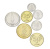фото Мальдивы набор из 7 монет 1984-2012 UNC 1, 5, 10, 25, 50 лаари, 1, 2 руфии