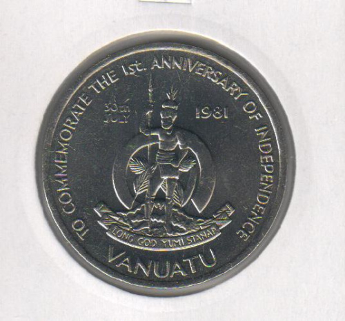 фото Вануату 50 вату 1981 UNC (KM#1)
