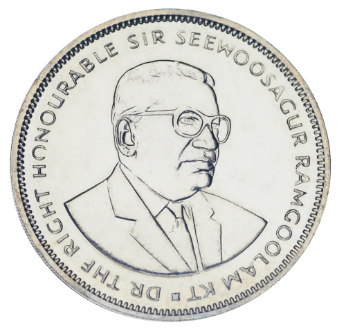 фото Маврикий 5 рупий 1992 UNC