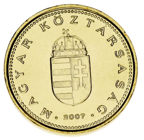 фото Венгрия 1 форинт 2007 UNC