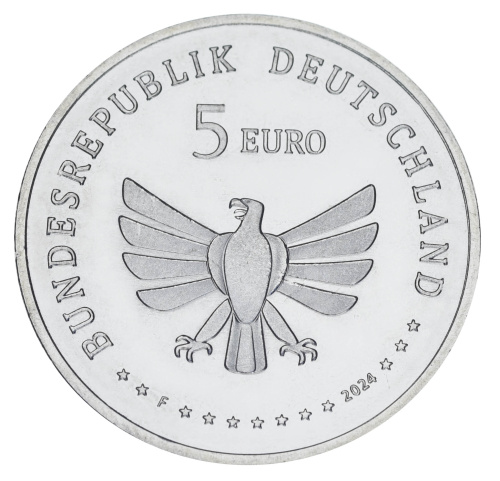 фото Германия 5 евро 2024 UNC Насекомое - Парящая муха