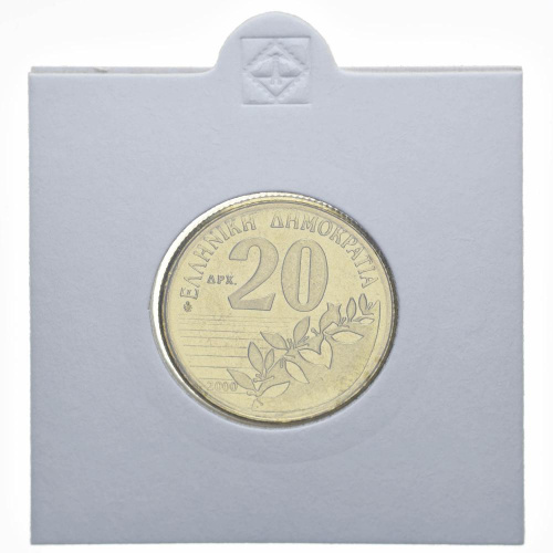 фото Греция 20 драхм 2000 UNC