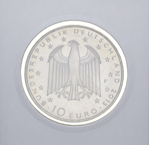 фото Германия 10 евро 2013 UNC Писатель и драматург Георг Бюхнер