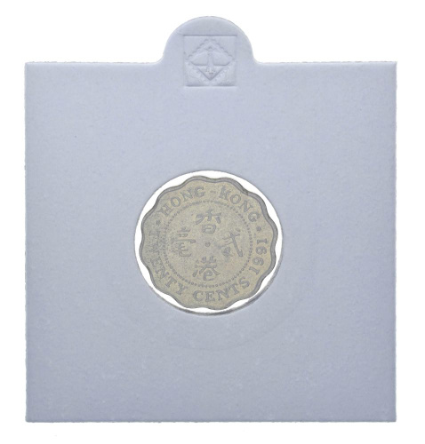 фото Гонконг 20 центов 1991 F-VF